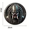 Табличка металлическая алюминиевая 2D Unmasked Predator Хищник 20 см.