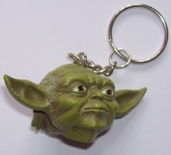 Брелок Star Wars Yoda Head Keychain