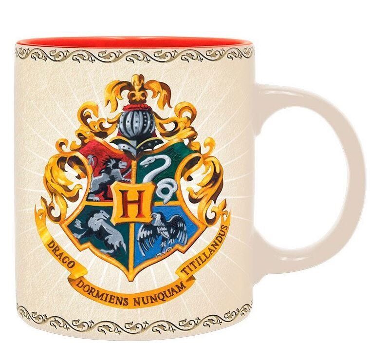Чашка HARRY POTTER Hogwarts 4 Houses (Кружка Гарри Поттер 4 факультеты Хогвартса) 320 мл