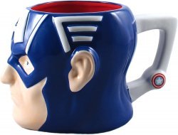 Чашка Marvel Captain America 3D Ceramic Mug 20 oz.