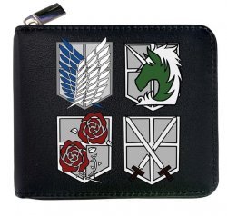 Кошелёк Attack on Titan Атака титанов Wallet 4 корпуса