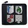 Кошелёк Attack on Titan Атака титанов Wallet 4 корпуса