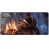 Коврик игровая поверхность Blizzard World Of Warcraft Lich King Arthas Bolvar король Лич XL (90*42 cm)