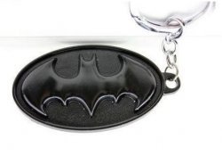 Брелок Batman Dark Knight Metal Keychain (цвет чёрный)