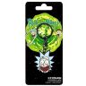 Брелок Рик и Морти Rick And Morty 4.3 см металл