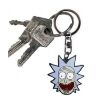 Брелок Рик и Морти Rick And Morty 4.3 см металл