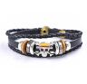 Браслет One Piece Anime Leather Luffy Bracelet 22 см.