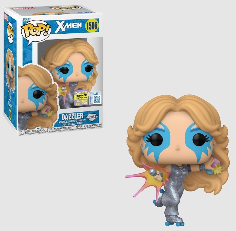 Фигурка Funko Marvel: Dazzler Diamond фанко Даззлер Ослепительная (Exclusive) 1506