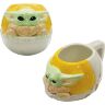  Кружка Star Wars The Mandalorian 3D Sculpted Ceramic mug Baby Yoda 16 OZ Grogu Грогу