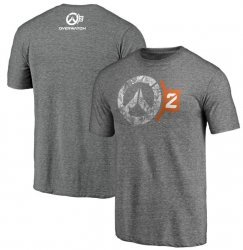 Футболка Overwatch 2 Tri-Blend T-Shirt Gray (розмір L)