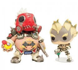 Фигурка Overwatch Funko Pop! Vinyl Roadhog and Junkrat 2-Pack (Blizzard Exclusive)