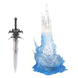 Frostmourne Фростморн World of Warcraft: Wrath of the LICHKING SWORD WITH BLUE LIGHT