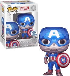 Фигурка Funko Marvel Captain America Facet фанко Капитан Америка Exclusive 1268