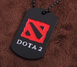 Медальон  Dota 2 Logo Metal