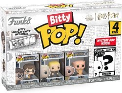 Фигурки Funko Bitty Pop! Harry Potter Mini Collectible Toys - Harry Draco Dobby (4-Pack) фанко Гарри Поттер