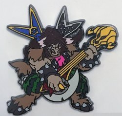 Значок 2016 Blizzcon Exclusive ETC Tauren Blizzard Pin