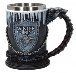 Кружка Game of Thrones Stark Mug Winter is Coming Игра престолов Зима близко