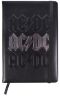 Блокнот Записная книжка Cerda ACDC Black Notebook AC/DC