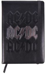 Блокнот Записна книжка Cerda ACDC Black Notebook AC/DC