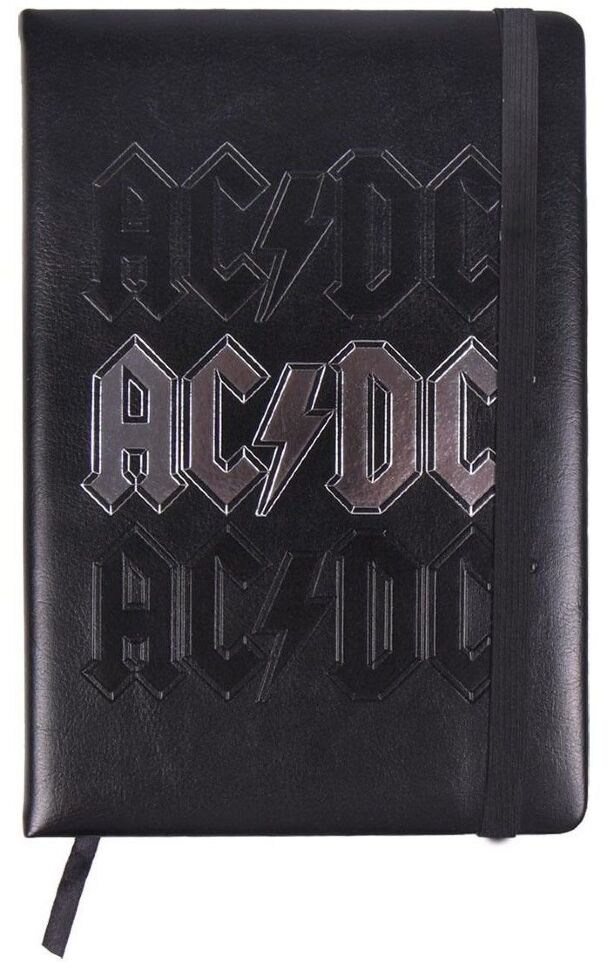Блокнот Записна книжка Cerda ACDC Black Notebook AC/DC