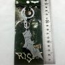 Брелок Batman Metal Keychain (цвет серый)