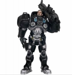 Starcraft II Jim Raynor Terran Marshal Action Figure