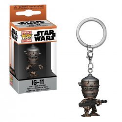 Брелок Funko Pocket Pop Star Wars Keychain The Mandalorian IG-11