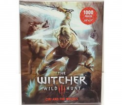 Пазл Відьмак Цирі Dark Horse Deluxe The Witcher 3: Wild Hunt - Ciri and The Wolves Puzzle